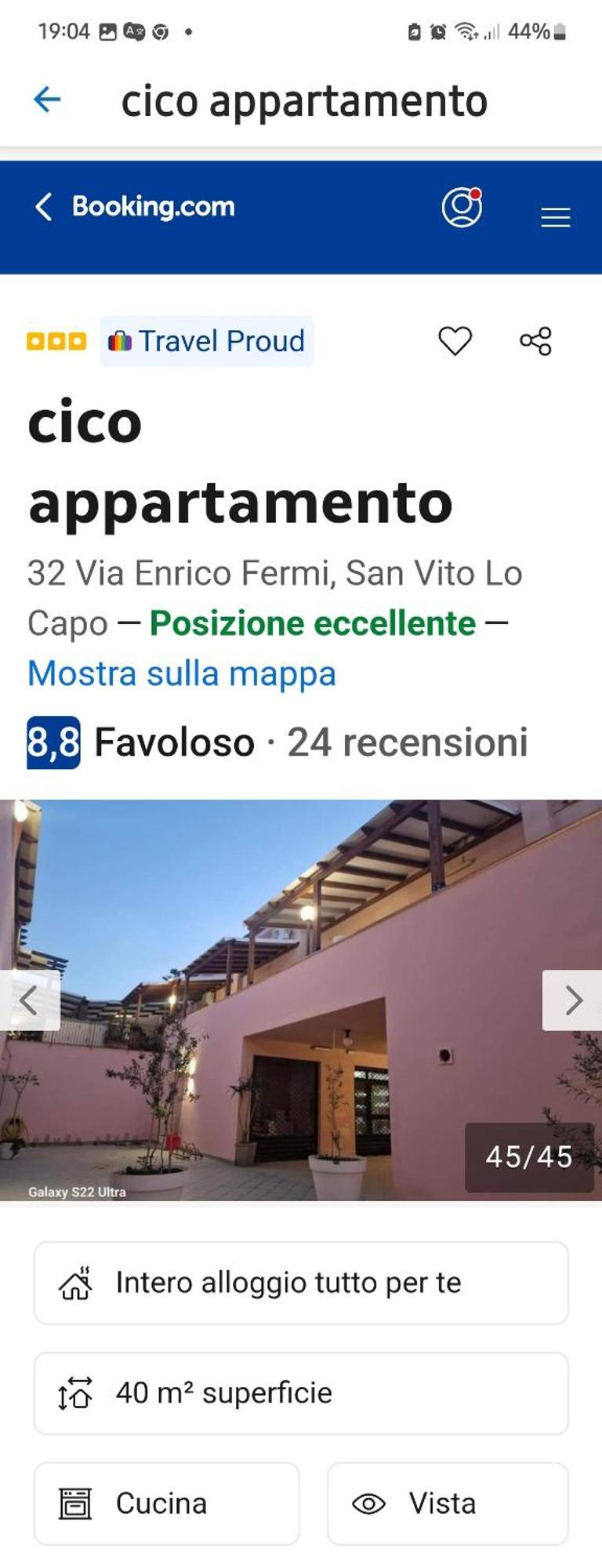 Cico Appartamento San Vito Lo Capo Exterior photo